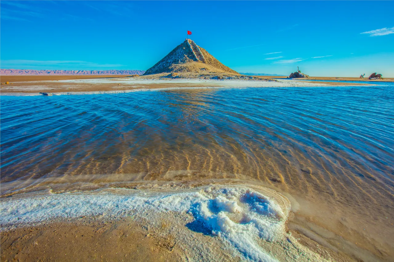 Chott El Jerid, Tunisia - Vast salt lake creating surreal mirages across the Tunisian desert landscape.