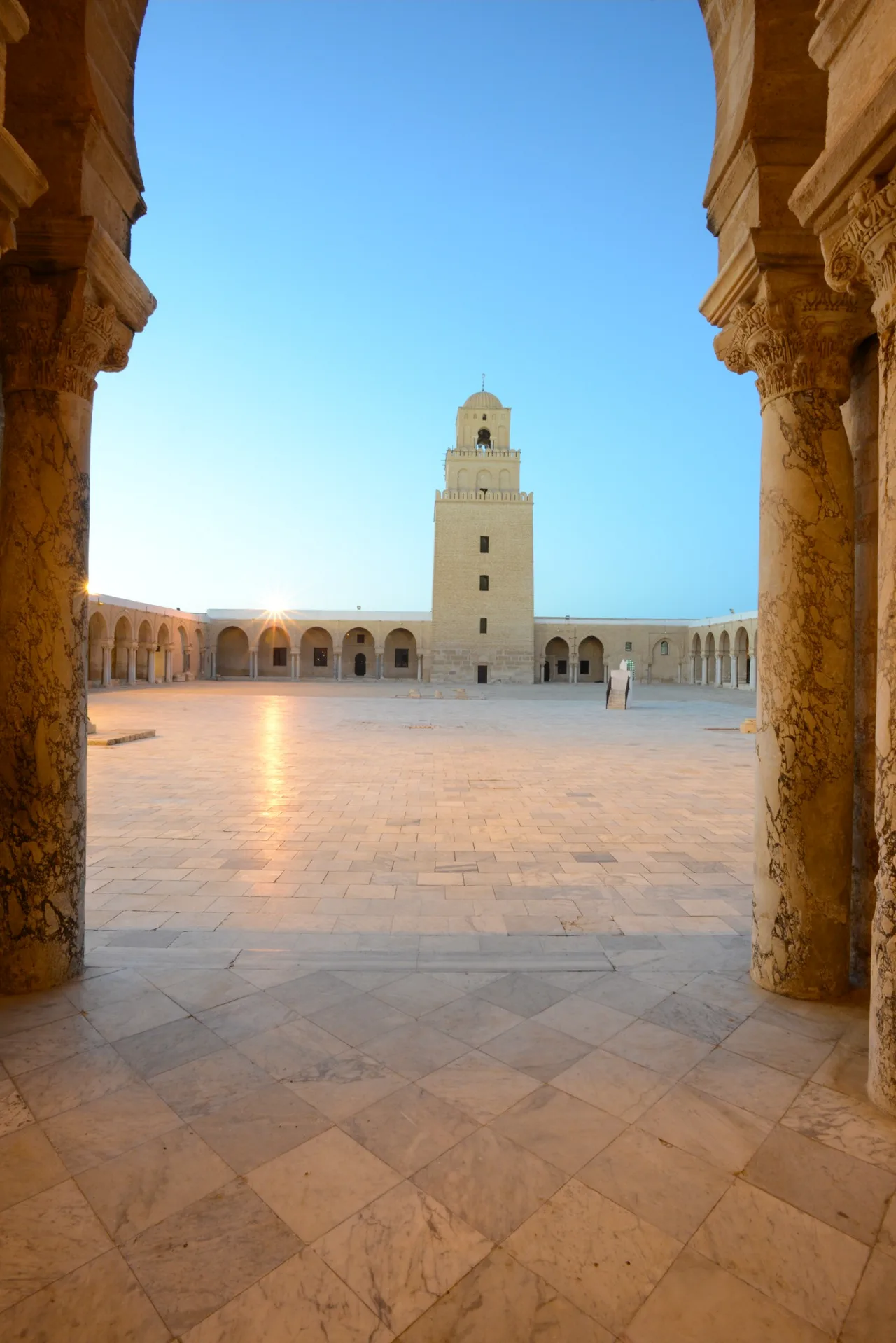 Kairouan, Tunisia - The spiritual heart of Tunisia with the Great Mosque and ancient medina.